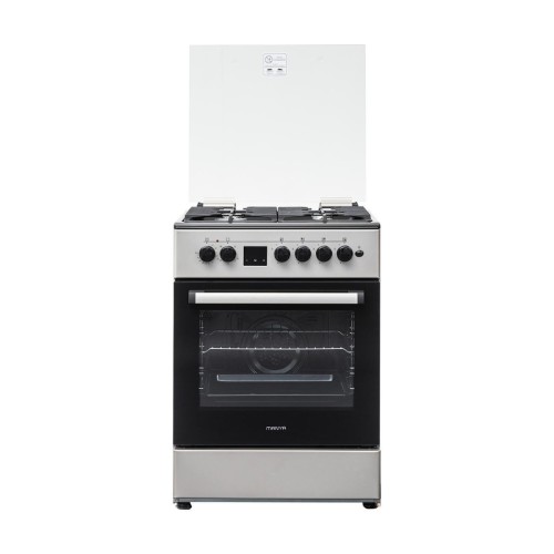 Плита для кухни 60 см MANYA MC6032S Серебристая Духовка 70см