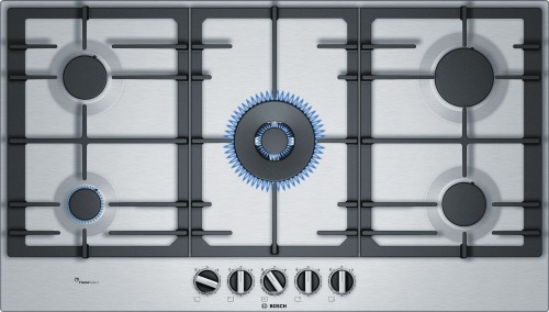 Варочная панель Bosch PCR9A5B90M Нержавейка 5 конфорок