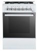 Плита для кухни IDEAL L 250 Белая 60 см Таймер 4 газ конфорки Духовка 65л электро