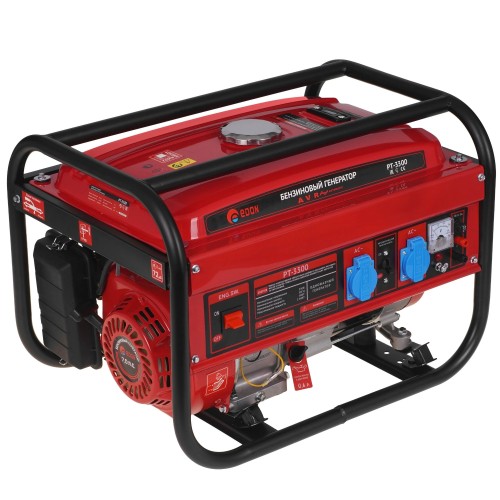 Генератор бензиновый EDON PT-3300 Ручной запуск 3.3 кВт IP20 