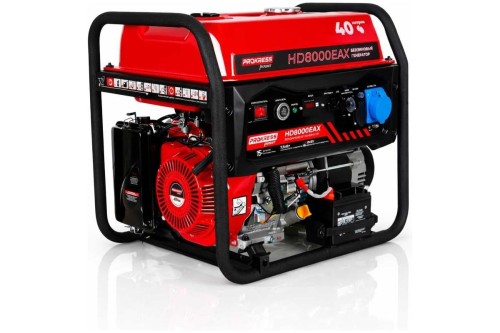 Генератор бензиновый PROKRESSPOWER PROKRESS HD 9000 EAX Электростартер 9 кВт 