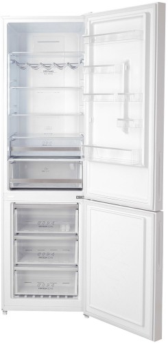 Холодильник Hiberg RFC-400DX NFGW White Glass Белое Стекло