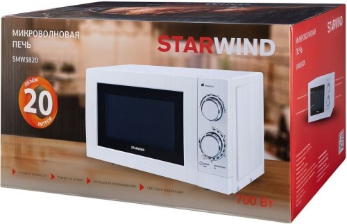 Микроволновая печь StarWind SMW3820 Белая 700Вт 20л