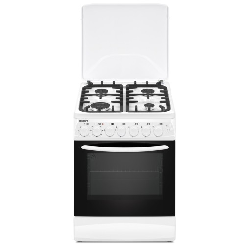 Плита KRAFT KF-FSK6405AEWI Белая 