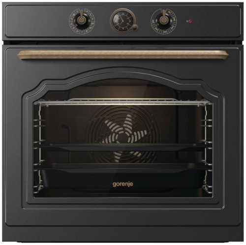 Встраиваемый духовой шкаф Gorenje BOS67371CLB Черный Матовый 77 л