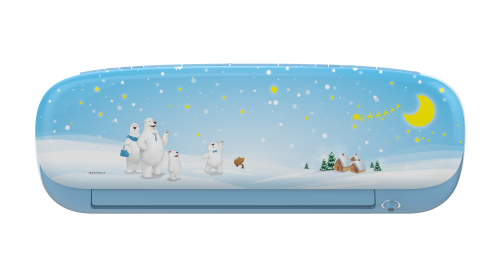 Кондиционер сплит система Midea Серия MSEA_U Kids Star MSEAAU-09HRFN1(SB) / MOA01-09HFN1 Голубой