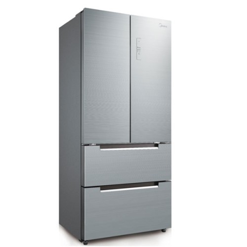 Холодильник Side by Side Midea MDRF631FGF23B Серебристое Стекло