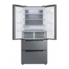 Холодильник Side by Side Midea MDRF631FGF23B Серебристое Стекло