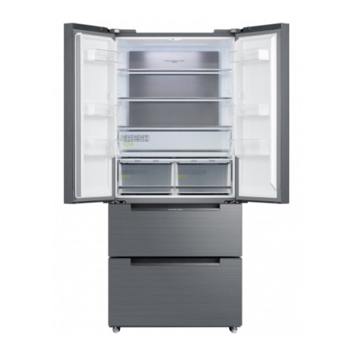 Холодильник Side by Side Midea MDRF631FGF23B Серебристое Стекло