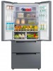 Холодильник Side by Side Midea MDRF631FGF23B Серебристое Стекло