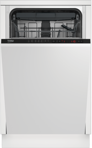 Посудомоечная машина 45см BEKO BDIS1W861 9 комплектов Узкая Сенсорное Управление