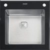Мойка для кухни TOLERO CERAMIC GLASS TG-500 | Черный