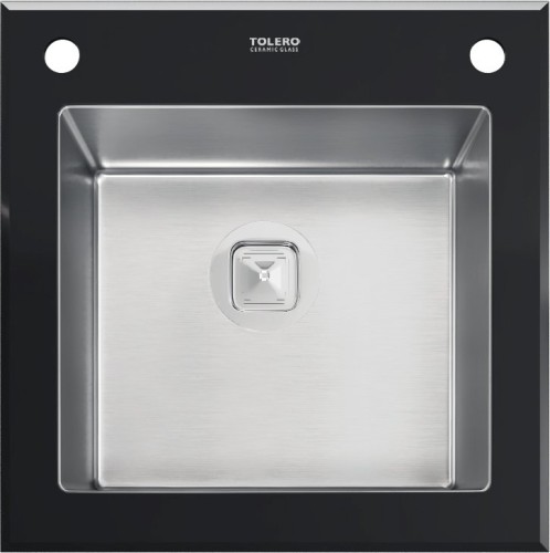 Мойка для кухни TOLERO CERAMIC GLASS TG-500 | Черный
