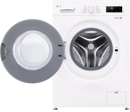 Стиральная машина LG F2Y1NS3W White 6кг 1200 об/мин