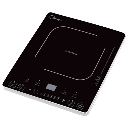 Варочная поверхность электрическая портативная Midea MC-IN2101 Черная 1 конфорка 2100Вт