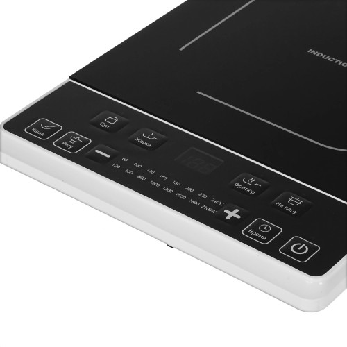 Варочная поверхность электрическая портативная Midea MC-IN2101 Черная 1 конфорка 2100Вт