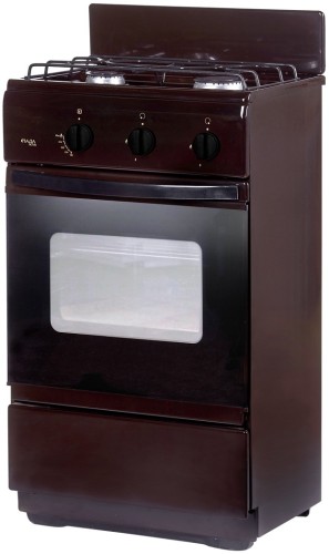 Плита для кухни Лада Nova CG32013B Коричневая 50см 2 конфорки