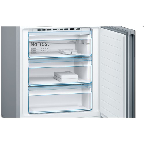 Холодильник Bosch Serie | 6 KGN49LB20R Черное Стекло 203x70x6 см