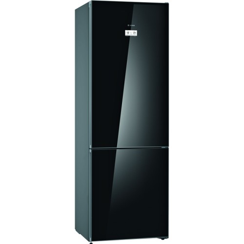 Холодильник Bosch Serie | 6 KGN49LB20R Черное Стекло 203x70x6 см
