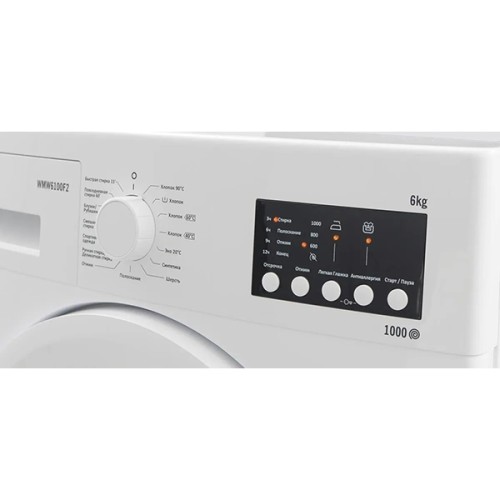 Стиральная машина стандартная Vestel WMW6100F2 6кг 1000 об/мин
