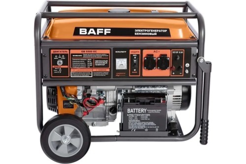 Генератор бензиновый BAFF GB 5500 EC Электростартер 