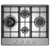 Варочная поверхность Midea MG697TX Нержавейка 4 газ конфорки WOK ГК