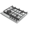 Варочная поверхность Midea MG697TX Нержавейка 4 газ конфорки WOK ГК