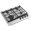 Варочная поверхность Midea MG697TX Нержавейка 4 газ конфорки WOK ГК