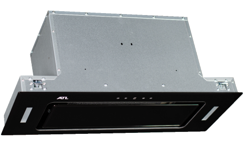 Вытяжка ATL 3003 TCL 75 Black Черное Стекло Управление Жестами