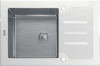 Мойка для кухни TOLERO CERAMIC GLASS TG-780 | Белый