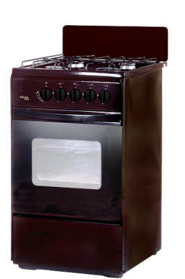 Плита для кухни 50 см Лада Nova RG24039B Коричневая