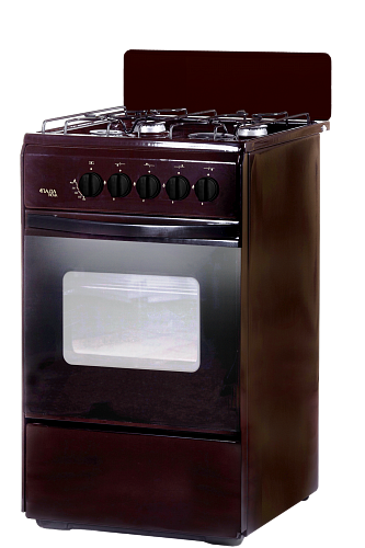 Плита для кухни 50 см Лада Nova RG24039B Коричневая