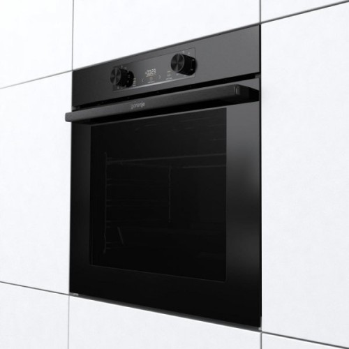 Духовой шкаф Gorenje Essential BO6735E02BK Черное стекло