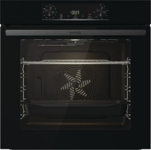 Духовой шкаф Gorenje Essential BO6735E02BK Черное стекло