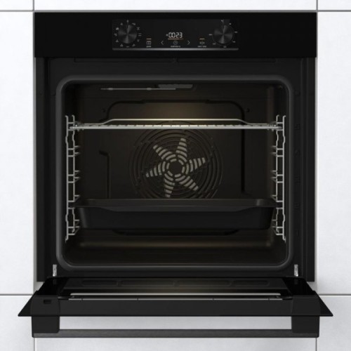 Духовой шкаф Gorenje Essential BO6735E02BK Черное стекло