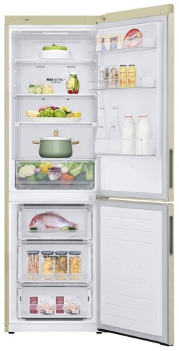 Двухкамерный холодильник LG GA-B459CESL Бежевый