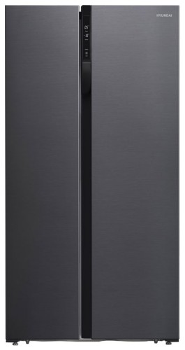 Холодильник Side by Side Hyundai CS5003F Черное Стекло