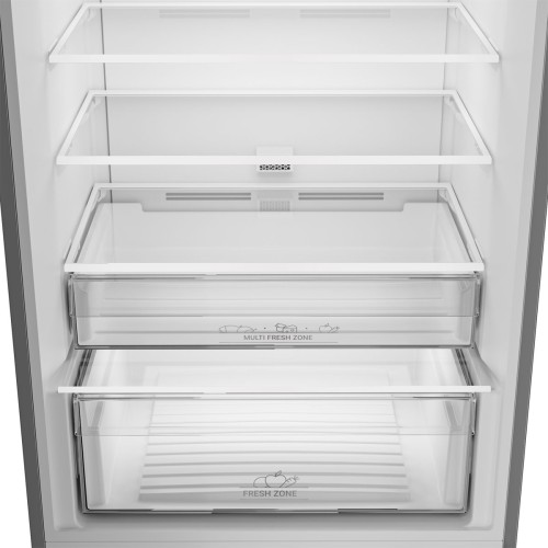 Холодильник 70см Hotpoint HFL 560I X Нержавеющая сталь 501 л Суперзаморозка Multi Fresh Zone