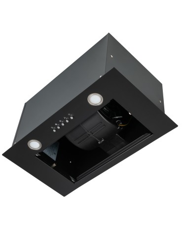 Вытяжка встраиваемая Macbi B-BOX-52 BLACK Черный металл 1200 м3/ч