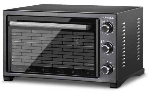 Мини-печь Luxell MO-36BL Черная 63л 1420Вт