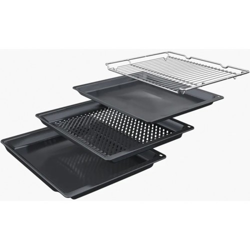 Духовой шкаф Bosch HBG272EB3 Черная 71 л Serie | 4 