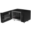 Микроволновая печь СВЧ HIBERG i-VM 4588 B Черная 25 л с керамическим дном 900 Вт Открывание Механическое