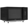 Микроволновая печь СВЧ HIBERG i-VM 4588 B Черная 25 л с керамическим дном 900 Вт Открывание Механическое