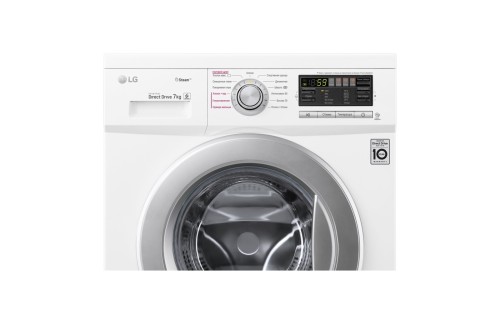Стиральная машина LG F1296HDS1 Узкая 7 кг 1200 об/мин Inverter Direct Drive