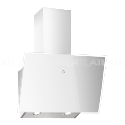 Вытяжка каминная ATL 1489 60 White Белое стекло 60 см 490 м3/ч