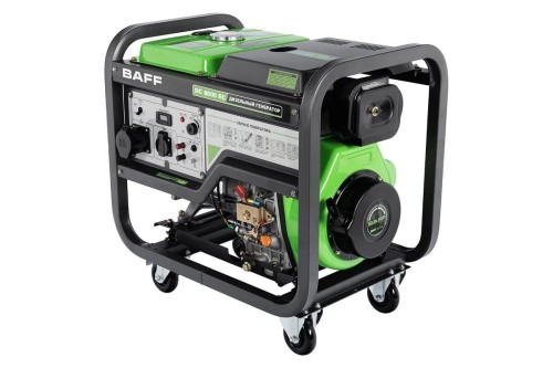 Генератор дизельный BAFF DG 8000 EC Электростартер 7,5 кВт 2,5 л/час