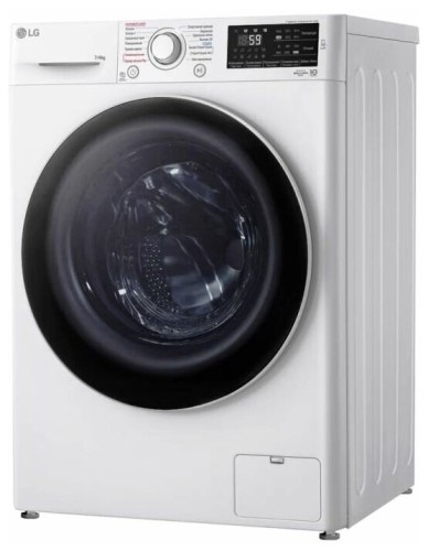 Стиральная машина с сушкой LG F2J6HG7W AI DD Steam 7кг 1200 об/мин Узкая