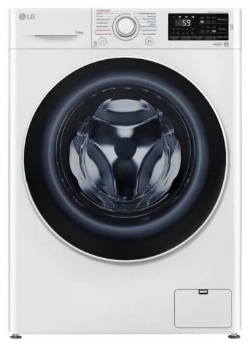 Стиральная машина с сушкой LG F2J6HG7W AI DD Steam 7кг 1200 об/мин Узкая