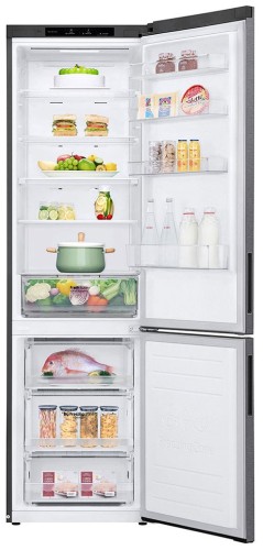 Двухкамерный холодильник LG GA-B509CQCL Белый 384 л No Frost Тихий