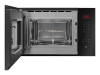 Встраиваемая микроволновая печь Hansa AMMB25E1SH Черное Стекло
